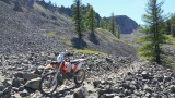 TMX Test Ride 5500ft Rock Field Trails