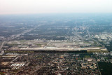 2014 - aerial photo of the elevated portion of FLLs new runway 10R-28L aviation stock photo #5228