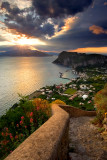 La scala Fenicia, Capri side.