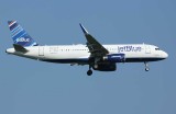 JetBlue A-320 with new Sharklet winglet, June 2013