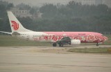 Air China Colour Peony special livery in pink