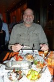 Howard won a free specialty restaurant dinner for 2 so we enjoyed the trendy food/presentation at QSine.