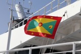 Grenada flag on Summit