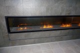  Fake fireplace in spa