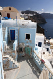 Not all buildings in Oia are renovated