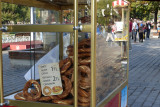 Loved the simit - bread with sesame seeds and usually a little grape syrup