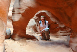 Small arch in the canyon