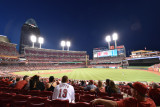 Wide angle view of Great American Ballpark (Reds vrs. the Oakland As)