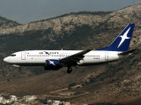 B737-700 SX-BLU