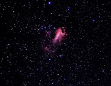 M17 The Omega Nebula Also Call The Horseshoe Nebula,or Swan Nebula