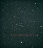 Comet C2013 X1 PANSTARRS Mag. 10.5 & Galaxy NGC 891 