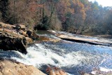 Top Of Carter Falls Near Elkin NC 