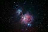 M42 (Orion) + NGC 1977
