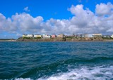 Tenby from out at sea