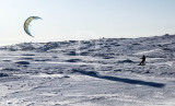 Snow Kiting na Serra da Estrela