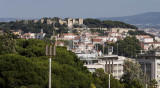 O Castelo Visto do Parque Eduardo VII