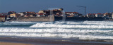 O Forte de Peniche Junto  Praia da Gamboa