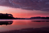 A Lagoa de Óbidos em 21 de dezembro de 2013
