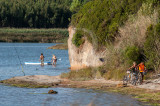 A Lagoa de bidos em 7 de setembro de 2014