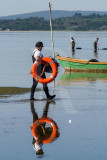 A Lagoa de Óbidos em 16 de junho de 2004