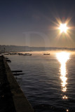 A Lagoa de Óbidos em 16 de dezembro de 2007