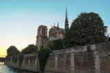 Notre Dame at Dusk 