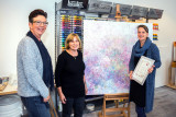 Bij DirksArtist Supplies wint etalagewedstrijd Open Atelier Route