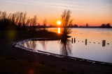 Zonsondergang bij de Put Van Vianen