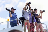 January 2013 - Don Boyd photographing Lamborghinis racing on runway 27 at Miami International Airport