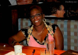 May 2013 - Cynthia Barr after lunch with me at Cheddar's in  Ft. Myers