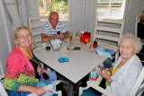May 2013 - Wendy, Don and Esther after dinner and drinks at the Tarpon Bay Restaurant inside the Hyatt Coconut Point Resort
