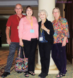 May 2013 - Don, Karen, Esther and Wendy at the 2013 Florida State PEO Convention in Bonita Springs