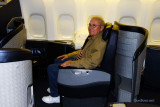 January 2013 - Don Boyd in the first class cabin of American Airlines B777-223ER N774AN at MIA