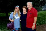 May 2014 - Lisa Marie Criswell with Aunt Karen and Uncle Don in Franklin, Tennessee