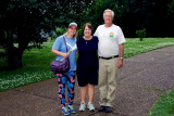 May 2014 - Karen with her niece Lisa Marie Criswell and brother Jim Criswell in Franklin, Tennessee