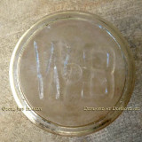 1950's - the bottom of a milk bottle from Dr. John G. DuPuis' White Belt Dairy, Miami's first dairy farm