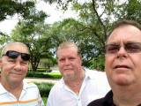 September 2014 - Don Boyd, Wade DeNero and Erik Funderburk at opening of runway 10R at FLL