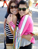 2015 Gasparilla Parade of Pirates beauties on Bayshore Boulevard