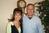 December 2005 - Kathy and Jim Criswell after Christmas Eve service and dinner in Franklin