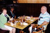 June 2015 - Karen with Diane Dean-Cox and Don at a three hour lunch at Northstar Mall in San Antonio, Texas