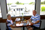 June 2015 - Megan Shaffer Lechlitner and Don Boyd after lunch at the Crows Nest Restaurant in Venice