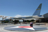 June 2011 - Karen with her mom Esther at the B-52 exhibit at Wings Over The Rockies Museum at former Lowry Air Force Base