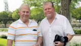 September 2014 - Don Boyd and Wade DeNero at the first landing on FLLs new runway 10-right