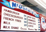 McDonald's early menu and prices