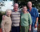 January 2008 - Esther, Don, Wendy and Jim Hager at Estero