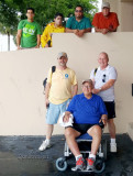 June 2016 - Kev Cook, Eddy Gual and Don Boyd in the front row - see below for names of the back row