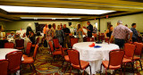 HHS-66 50-Year Reunion and Reunion of the 60's: classmates at the Grand Slam Ballroom on Friday night