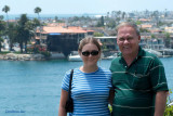 July 2003 - Donna and Don at Newport Beach, California