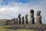 Easter Island or (more correctly) Rapa Nui.