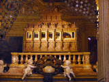 Casket of St, Francis Xavier, Bom Jesus Basilica, Goa, India.